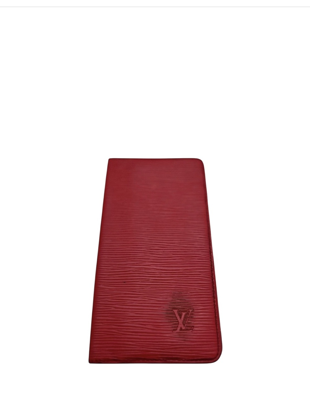 LOUIS VUITTON - RED MALLETIER EPI LEATHER LONG BIFOLD WALLET